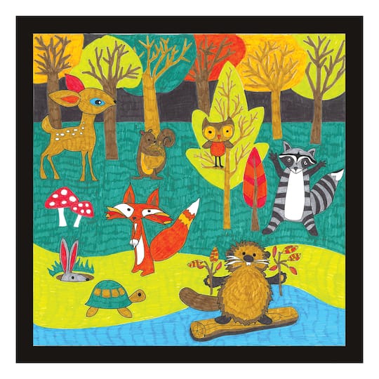 Buy The Faber Castell Color By Number Kit Forest Friends At Michaels